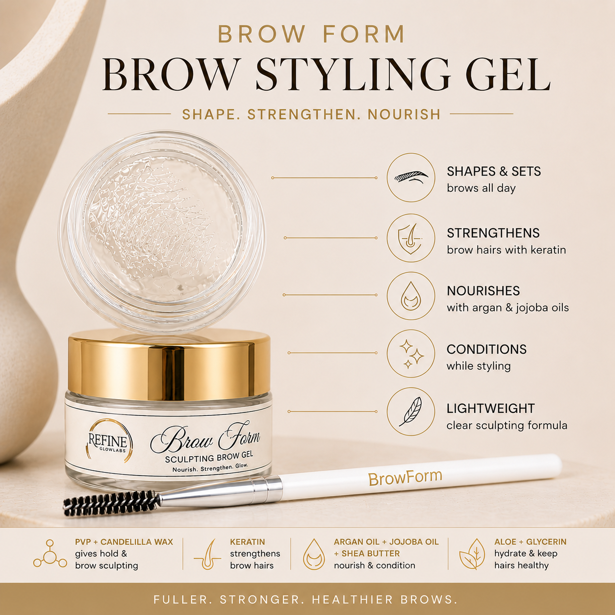 BrowForm Brow Sculpting Gel