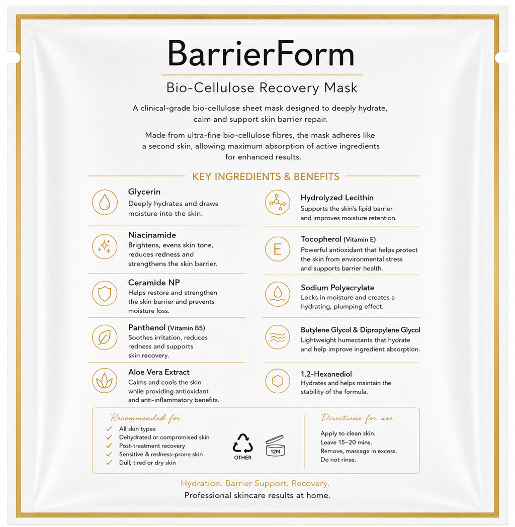 BarrierForm Recovery Mask