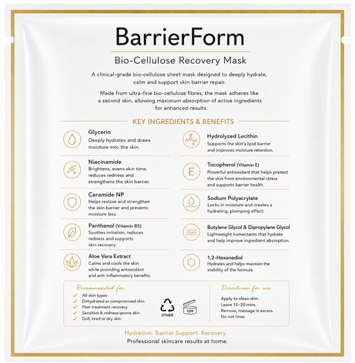 BarrierForm Recovery Mask