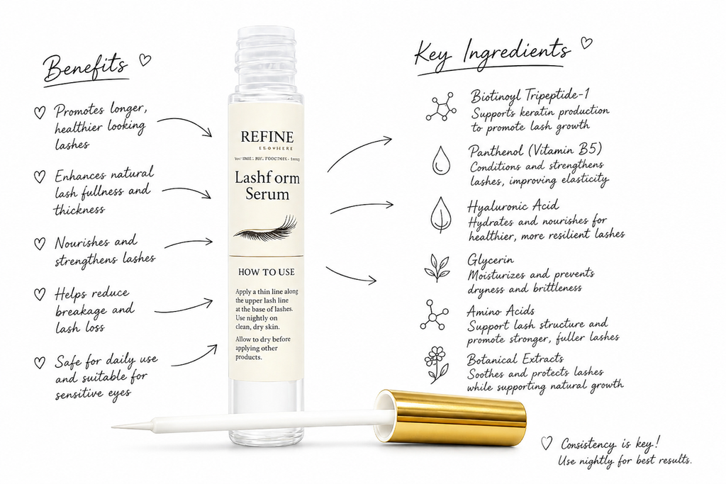 LashForm Lash Growth Conditioning Peptide Serum