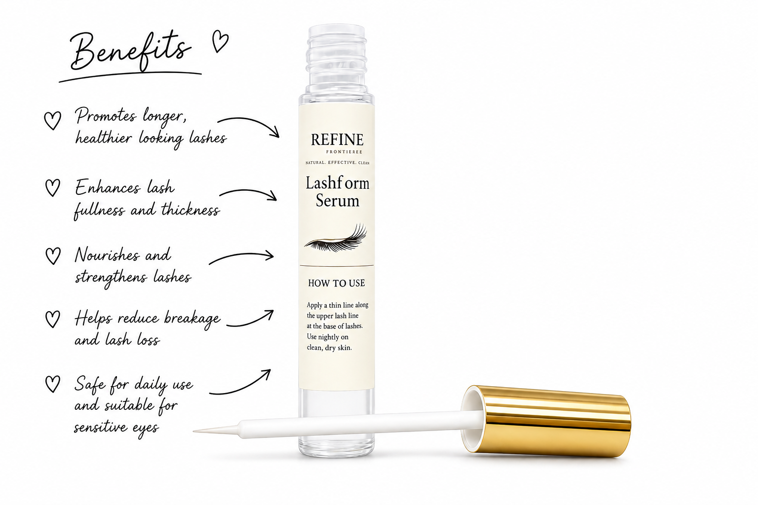 LashForm Lash Growth Conditioning Peptide Serum