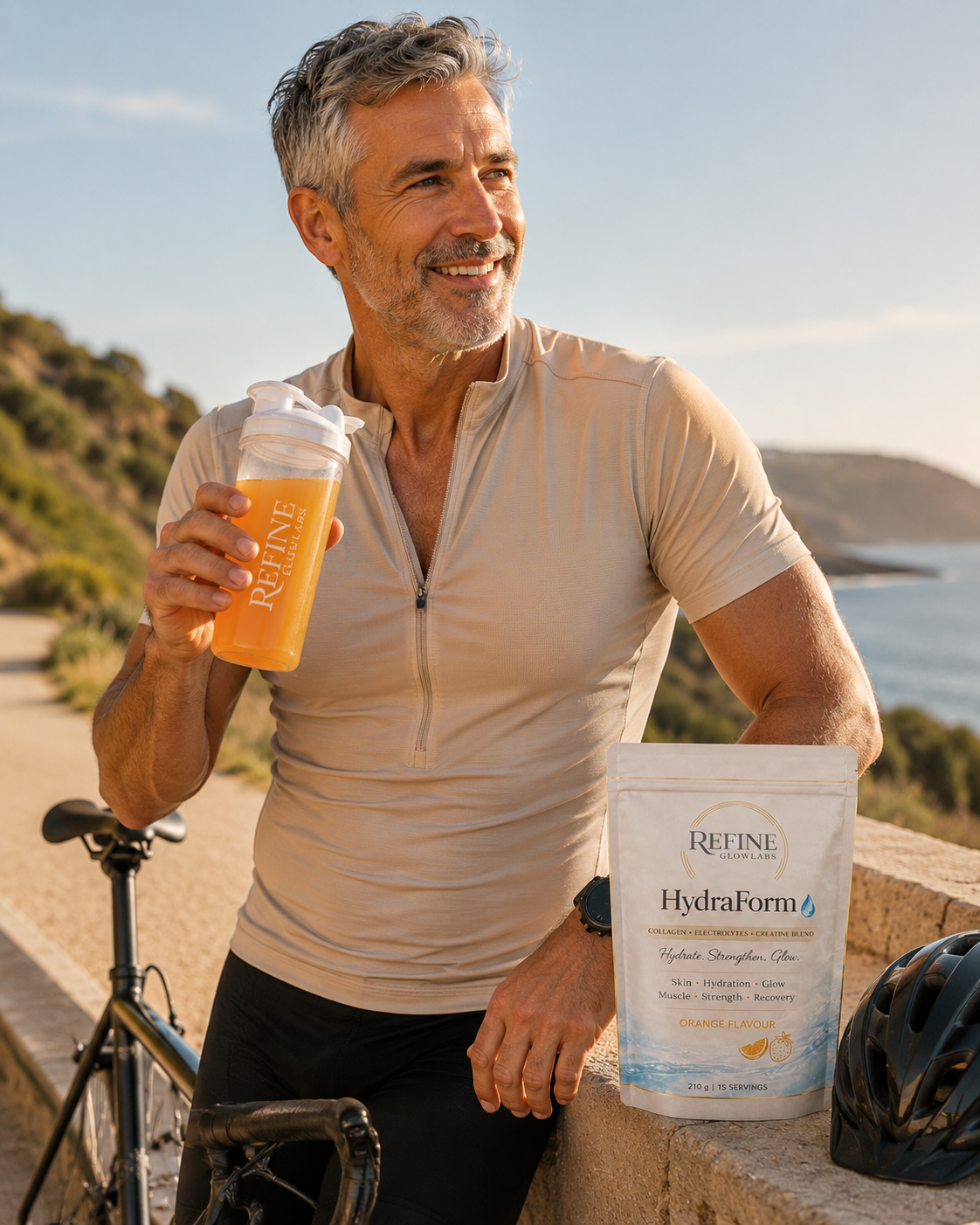 HydraForm Electrolyte, Creatine & Collagen Powder