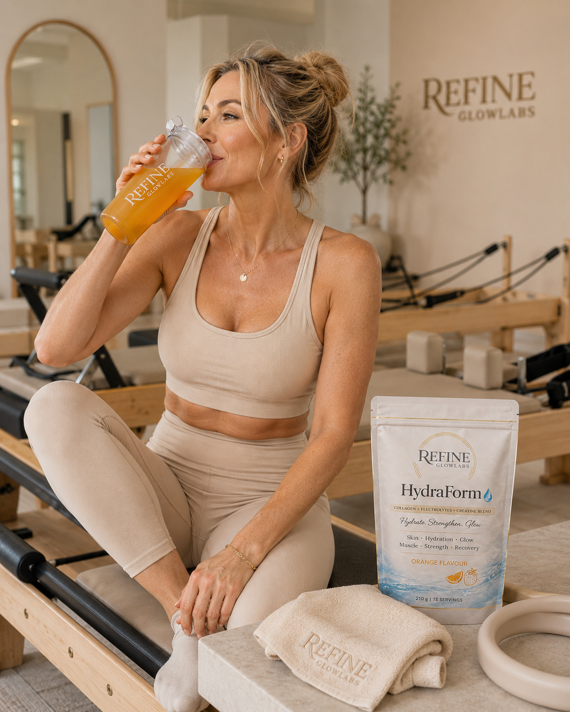 HydraForm Electrolyte, Creatine & Collagen Powder