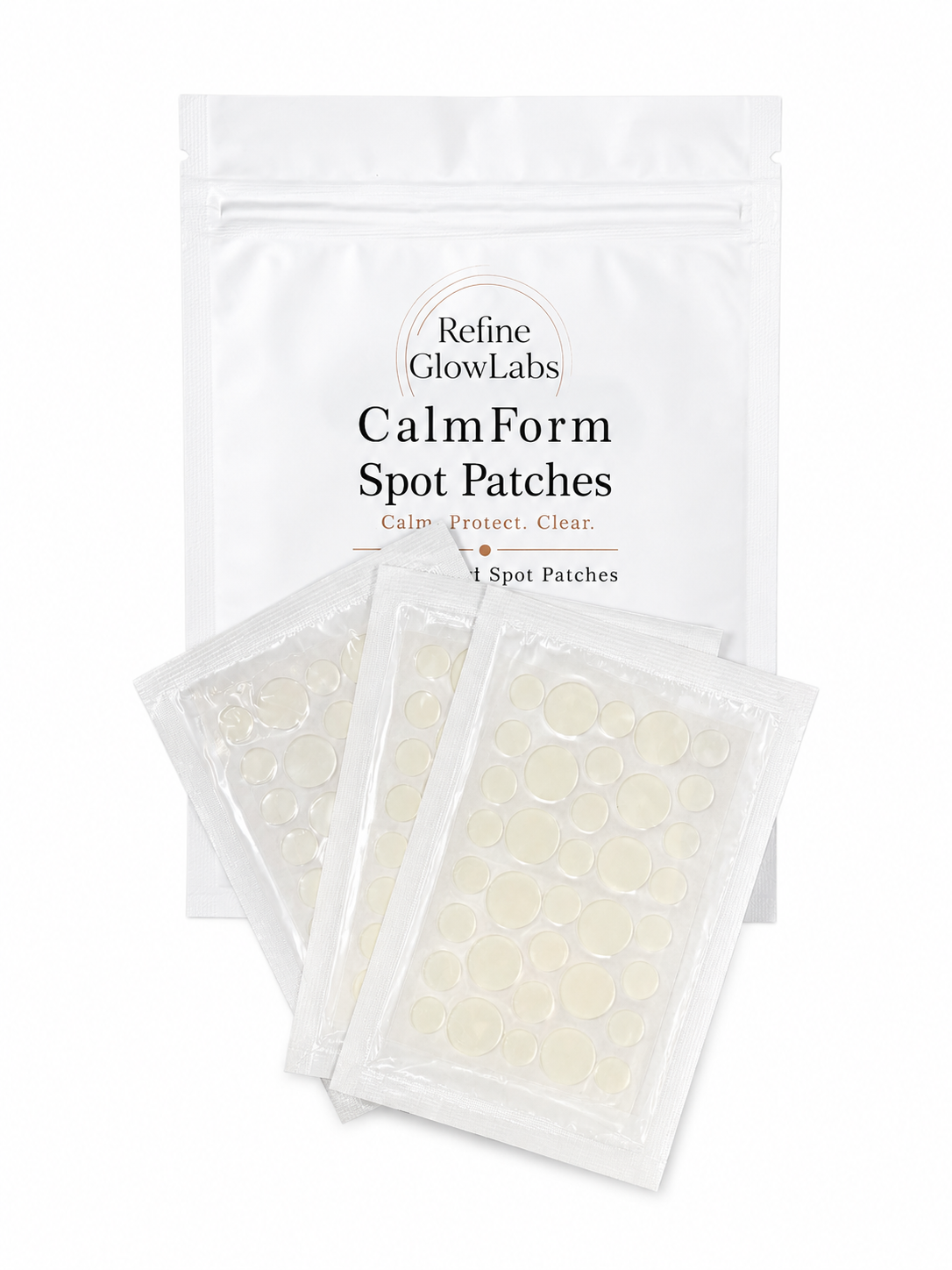 CalmForm Hydrocolloid Spot Patches - Lavender Infused
