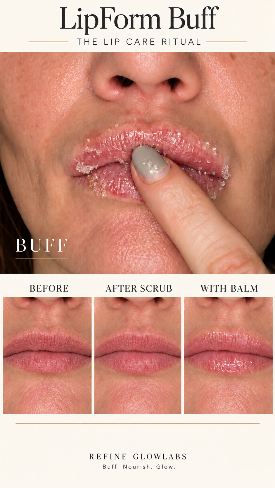 LipForm Buff Lip Scrub
