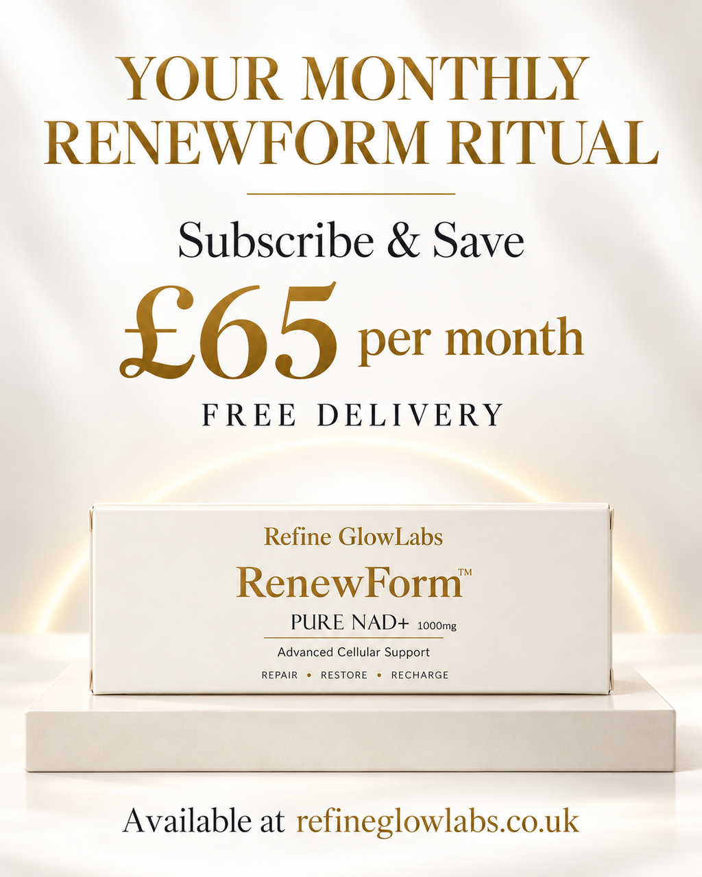 RenewForm Pure NAD+Pen Advanced Cellular Support