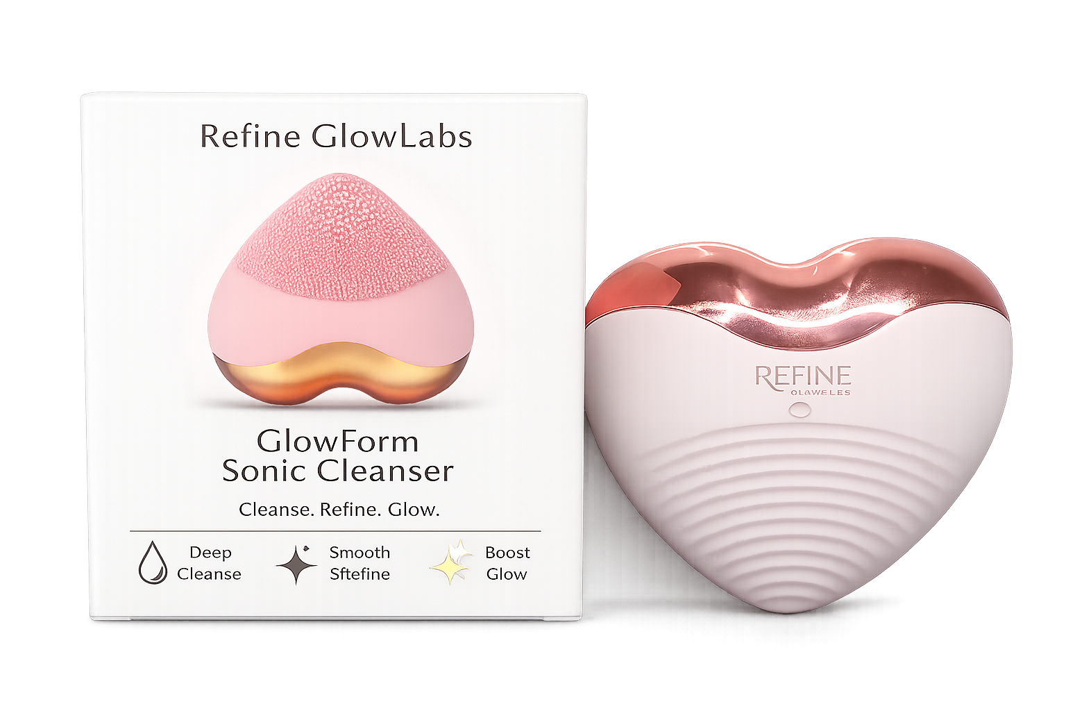 GlowForm Sonic Facial Cleanser